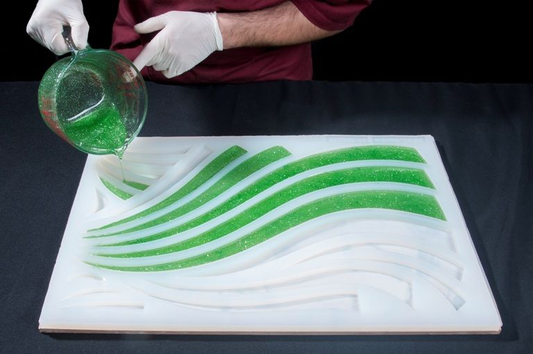 Tapis en silicone pour Pieces montées Linea Malizia